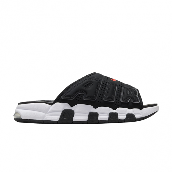 Air More Uptempo Slide 'Black White Red' - FJ2708-001