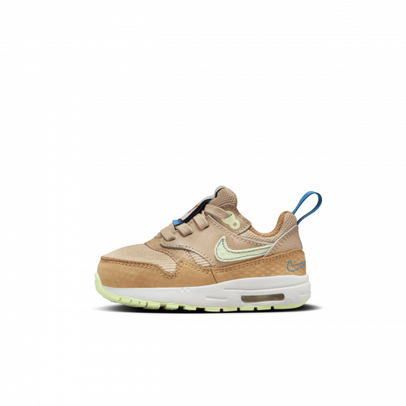 Nike Air Max 1 SE EasyOn sko til sped-/småbarn - Brun - FJ3287-200