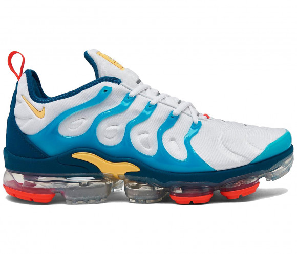 Nike Air VaporMax Plus White Citron Pulse Industrial Blue - FJ3999-100