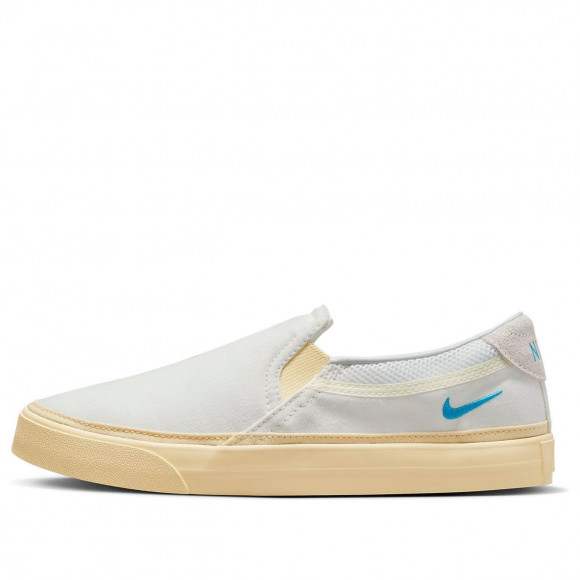 (WMNS) Nike Court Legacy Slip On 'White' - FJ5442-133