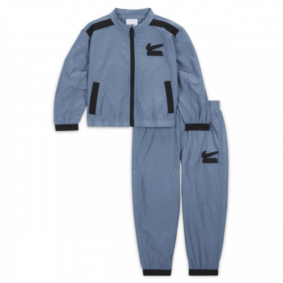 Nike Sportswear Air Track Baby (12–24M) Tracksuit - Blue - mens air vapormax plus sunset black bleached aqua new deals