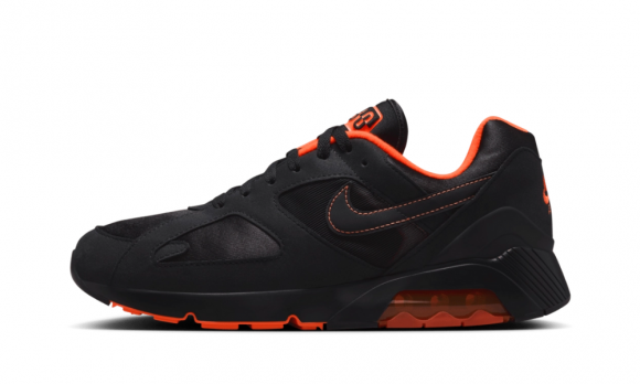 Nike Air Max 180  Black & Hyper Crimson - FJ9259-002