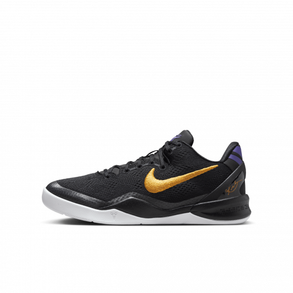 Buty do koszykówki dla dużych dzieci Kobe 8 - Czerń - FN0266-002