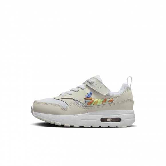 Chaussure Nike Air Max 1 SE EasyOn pour enfant - Blanc - FN4784-100