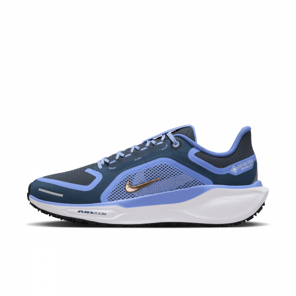 Nike Pegasus 41 GORE-TEX Women's Waterproof Road Running Shoes - Blue - Sustainable Materials - FQ1357-400