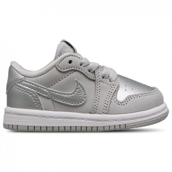 Tenis para bebé e infantil Jordan 1 Retro Low "Silver" - Gris - FQ5435-002