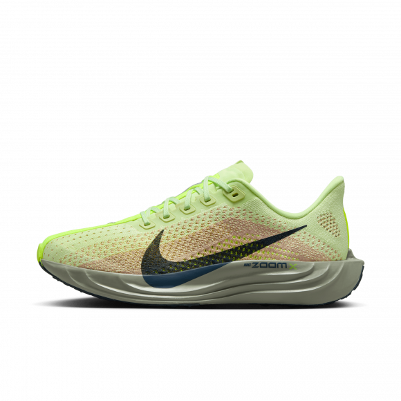 Nike Pegasus Plus Women's Road Running Shoes - Yellow - Recycled Content Minimum - FQ7261-700