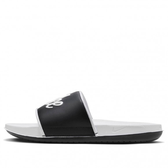 (WMNS) Nike Offcourt Slides 'White Black Mismatched' - FQ7646-100