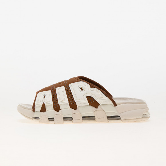 Sneakers Nike Air More Uptempo Slide Light British Tan Light Orewood Brown Clear Sail