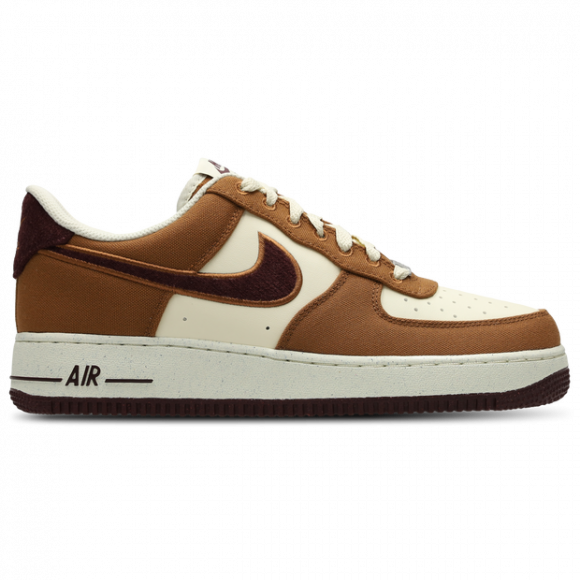 Nike Air Force 1 '07 Lv8 1, Lt British Tan/burgundy Crush - FQ8713-200