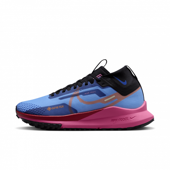 Damskie wodoszczelne buty do biegania w terenie Nike Pegasus Trail 4 GORE-TEX - Niebieski - FV1181-400
