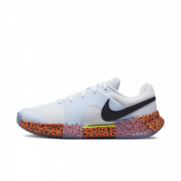 Męskie buty do tenisa na Clay Court Nike GP Challenge 1 Electric - Wielokolorowe - FV2287-900