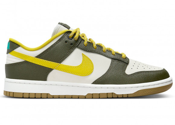 Nike Dunk Low Retro Premium Cargo Khaki Vivid Sulfur - FV3629-371