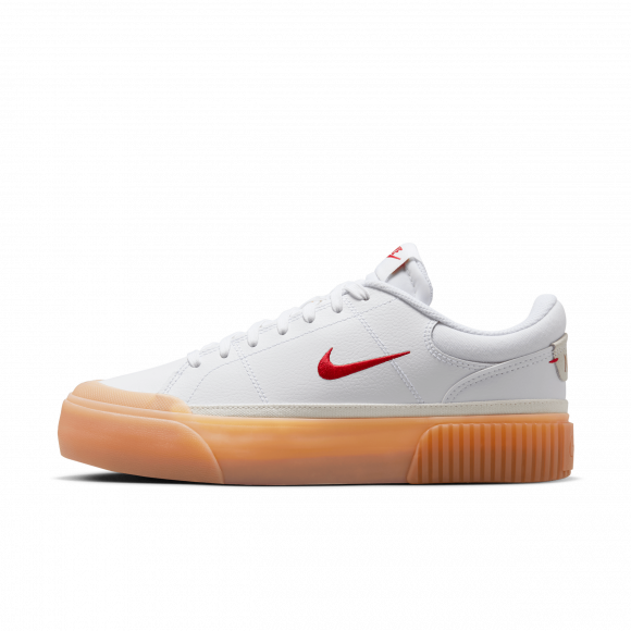 Nike Court Legacy Lift-sko til kvinder - hvid - FV5526-103