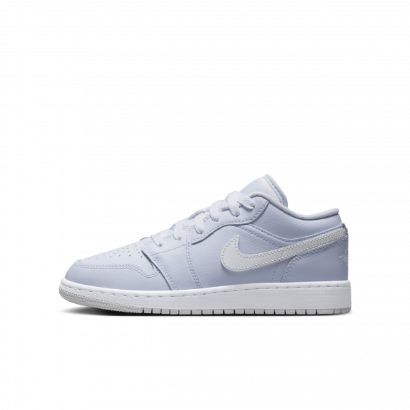 Chaussure Air Jordan 1 Low pour ado - Bleu - FV8486-400