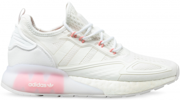 adidas boost pink and white