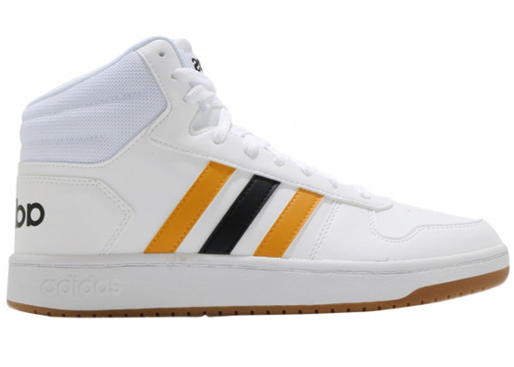 Adidas Neo Hoops 2.0 Mid 'White Active Gold' Footwear White/Active  Gold/Core Black Sneakers/Shoes FW9347