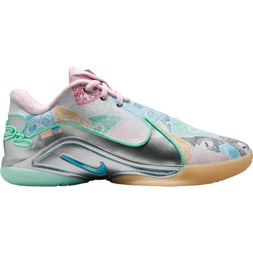 Nike Lebron Xxii Qs Shoe, Weiß/baltic Blau-grün Glow-pink Foam - FZ1097