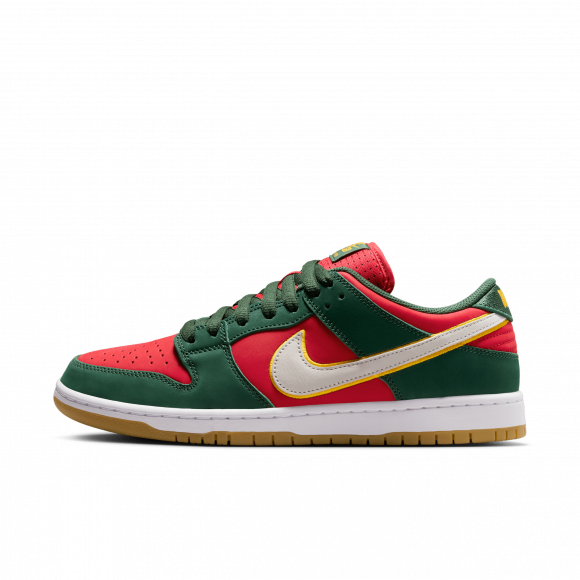 Nike SB Dunk Low Pro Premium Skate Shoes - Green - FZ1287-300