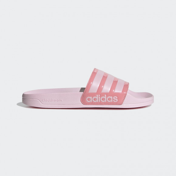 adidas Adilette Shower Slides Clear Pink Womens