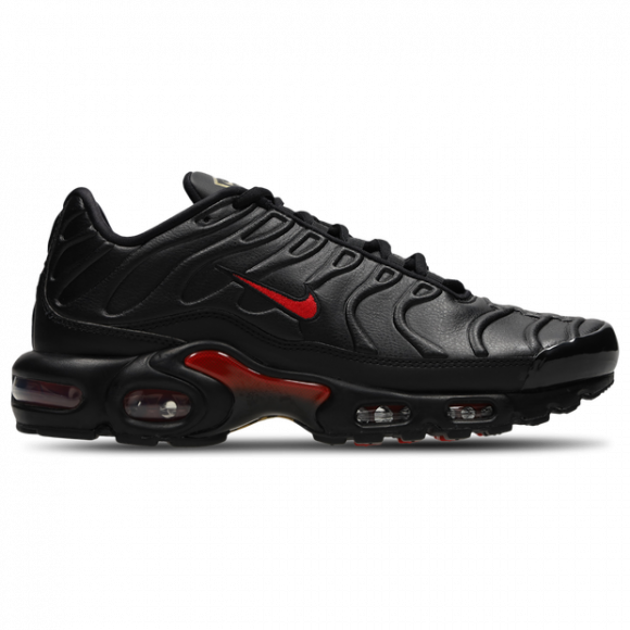 Nike air max tn men's shoes black red hotsell