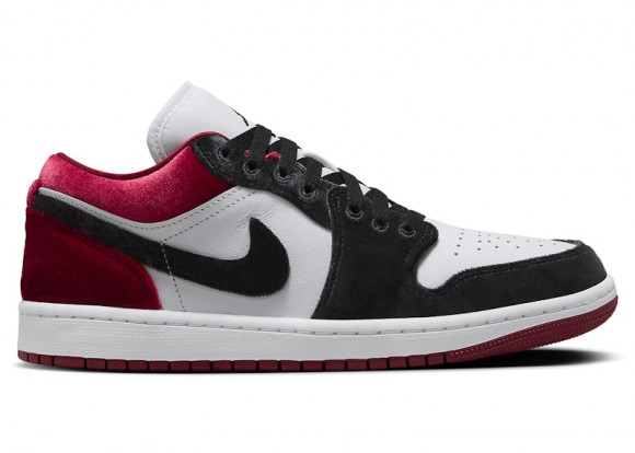 Jordan 1 Low SE Velvet Black Toe (Women's) - FZ3242-001