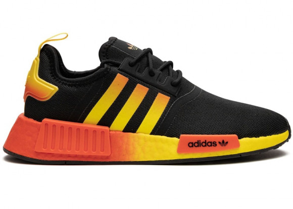 adidas NMD R1 Black Orange Yellow Gradient - FZ5877