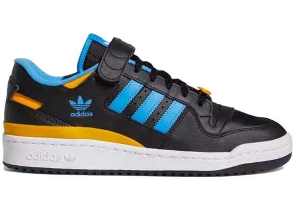 Forum Low 'Black Pulse Blue Collegiate Gold' - FZ5890