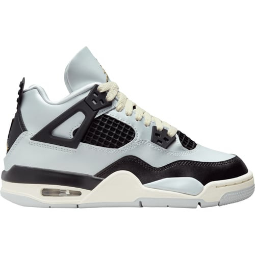 Jordan Air Jordan 4 Retro Gs Pure Platinum, Pure Platinum/metallic Gold-schwarz-sail - FZ8585