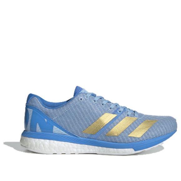 blue and gold adidas shoes