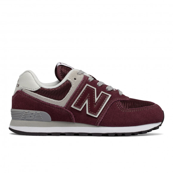 New Balance 574 Kids Burgundy