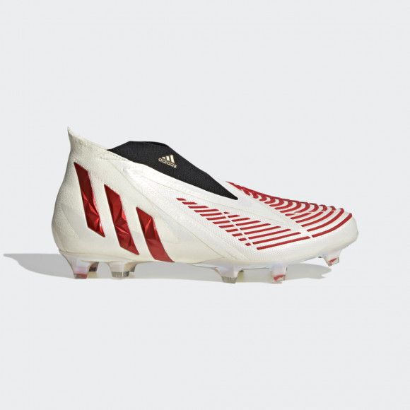 adidas Predator Edge+ Firm Ground Cleats Off White Unisex - GV7384