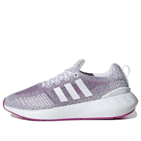 (WMNS) adidas Originals Swift Run 22 Shoes 'Grey / Fuchsia' - GV7980