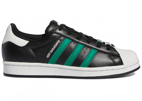 adidas Abby Dahlkemper Superstar Shoes Core Black Womens - GV8825