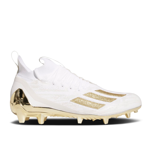 adidas Adizero Cleats Primeknit 'White Gold Metallic' - GX5100