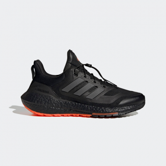 Adidas Men's Ultraboost 22 C.RDY II Sneakers in Core Black/Carbon/Orange - GX6691