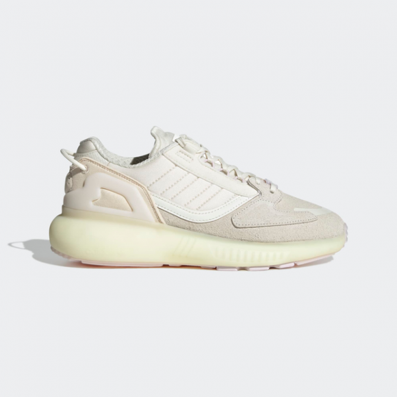 Adidas Women's ZX 5K Boost W Sneakers in Off White/Cloud/Almost Pink - GX9537