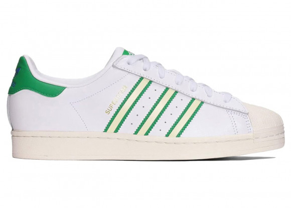 Adidas Originals Superstar, Ftwwht/oweiß/grün - GX9878