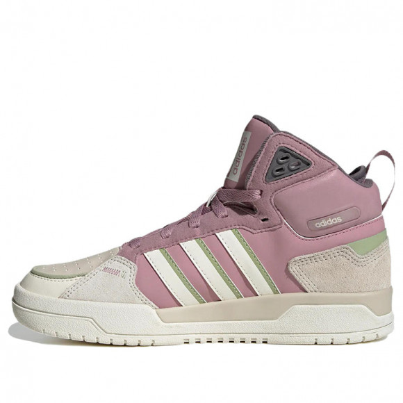 WMNS adidas Neo 100DB Mid Shoes Purple Beige