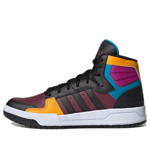 adidas Neo Entrap Mid Shoes 'Black Burgundy White' - GY7593