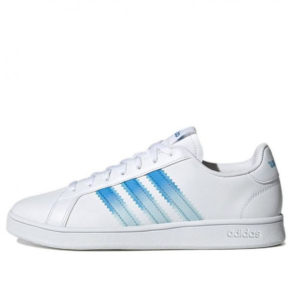 adidas Grand Court Base Beyond Shoes 'Cloud White Pulse Blue' - GY9629