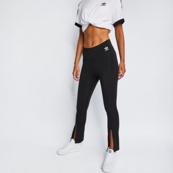 adidas Adicolor Classics SST Open Hem Tights - Black, Women's Lifestyle