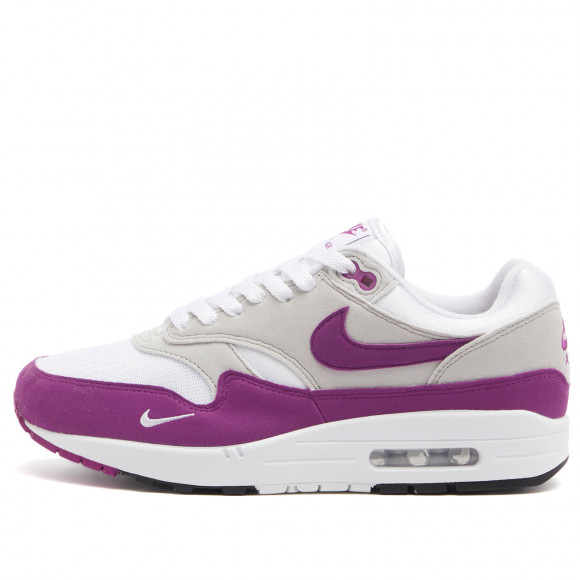 Nike Women's Air Max 1 W Sneaker in White/Berry/Grey - HF1194-101