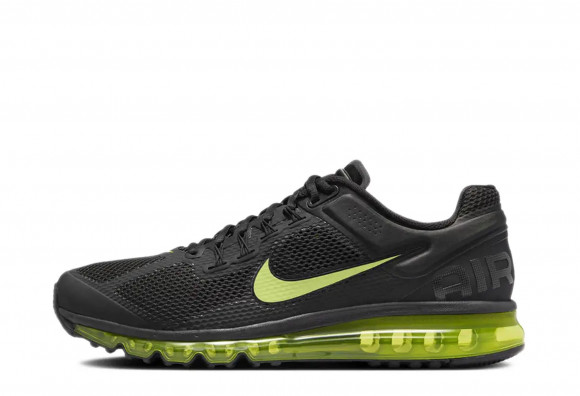 Nike Air Max 2013 Black Volt Green Brand New - HF3660-001