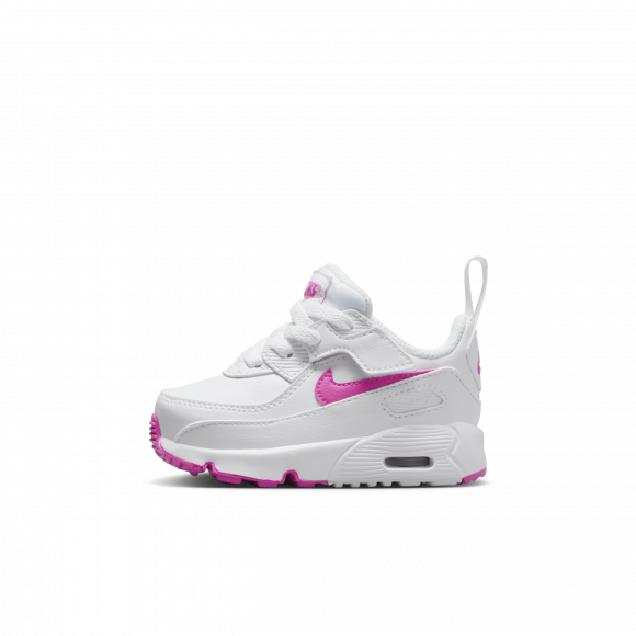 Buty dla niemowląt i maluchów Nike Air Max 90 EasyOn - Biel - HF6359-101