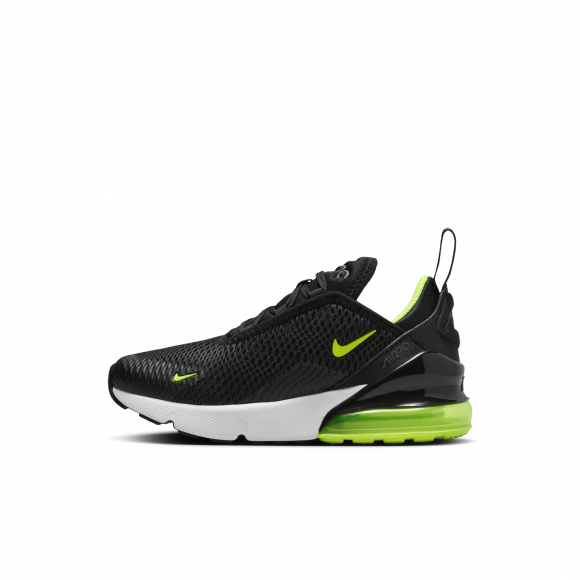 Nike Air Max 270-sko til mindre børn - sort - HJ9205-001