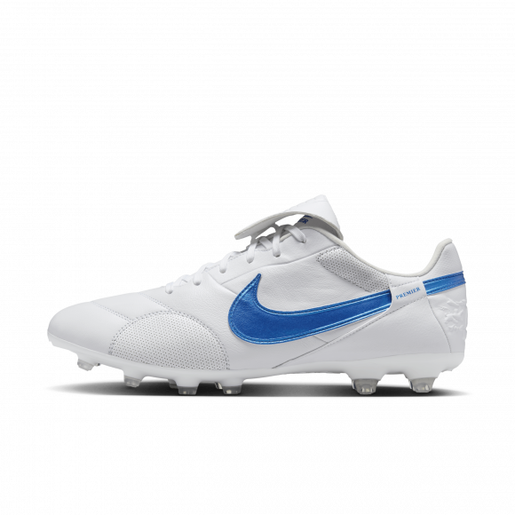 Scarpa da calcio a taglio basso FG Nike Premier 3 - Bianco - HM0265-103