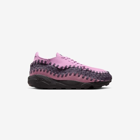 Vævede Nike Air Footscape-sko til kvinder - Pink - HM0961-600