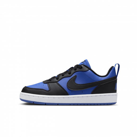 Chaussure Nike Court Borough Low Recraft pour ado - Bleu - HM6293-480