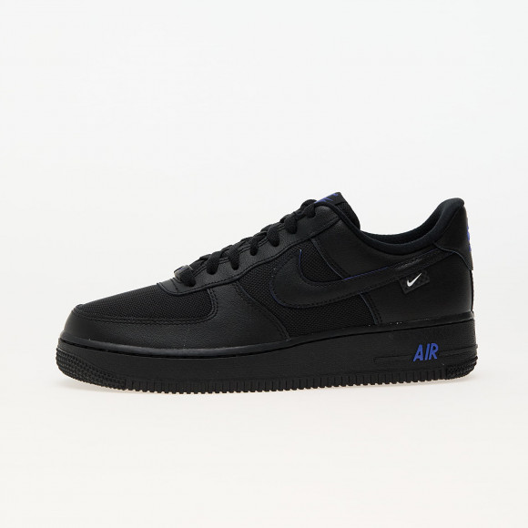 Sneakers Nike Air Force 1 '07 Black/ Black-Astronomy Blue-White - HM9605-001